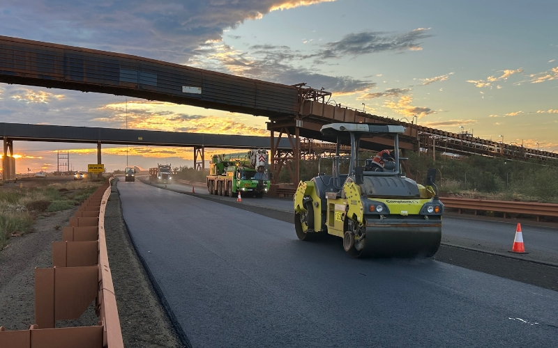 Utah Road upgrade delivers safer, stronger freight link for the Pilbara