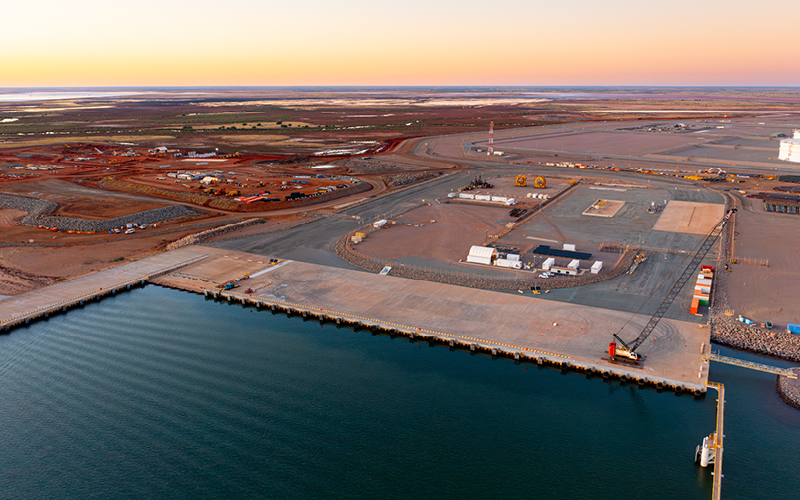 Infrastructure upgrades under way at the Port of Ashburton