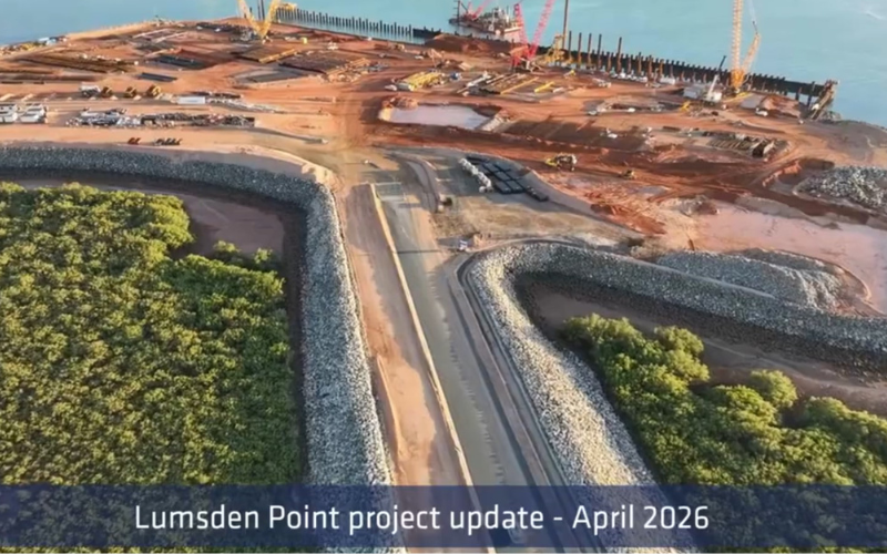 Lumsden Point Project Images and videos - Pilbara Ports